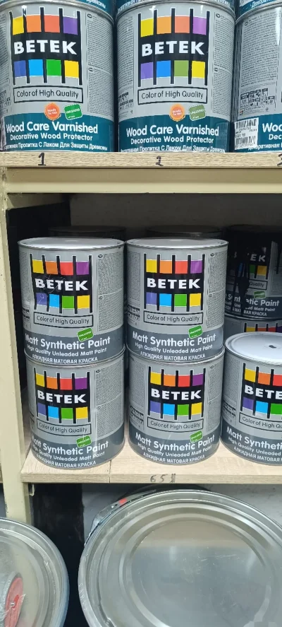 Краска матовая Bettek