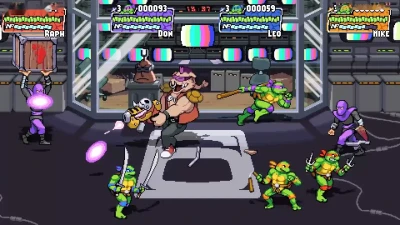 Игра Teenage Mutant Ninja Turtles Shredder's Revenge для PS4 5.05 до 12 — миниатюра 6
