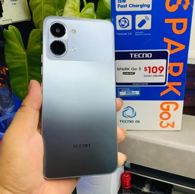 Tecno Spark Go 3 4+4/128Gb black