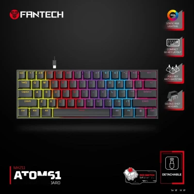 Механическая игровая клавиатура FANTECH MK211 ATOM61 — миниатюра 1