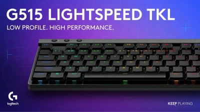 Низкопрофильная механическая клавиатура Logitech G515 lightspeed TKL