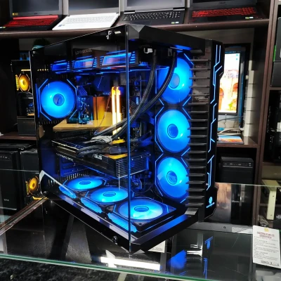 Игровой Мощный Компьютер TRON ARES Core i9-14900Kf 64Gb ssd 512gb Asus Rtx 5070 — миниатюра 5
