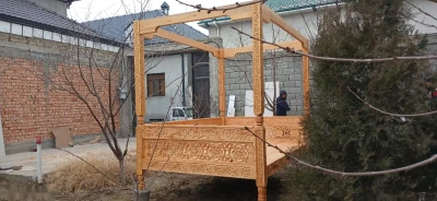 Тапчан с крышой — миниатюра 2