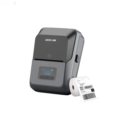 Принтер Green Lion Thermal Printer серый — миниатюра 3