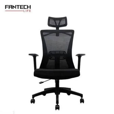 Компьютерное кресло Fantech OC-A258 с сетчатой спинкой и подголовником — миниатюра 4