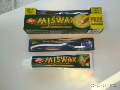 Зубная паста Miswak 190g +Зубная щётка