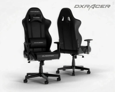 Игровое кресло DXRacer Gladiator G Series Black