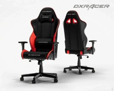 Игровое кресло DXRacer Gladiator G Series Black-Red