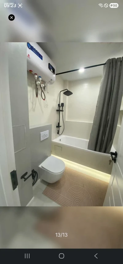 2-комн. квартира, Цокольный этаж, 80м², 18мкр — миниатюра 13