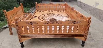 Тапчан со скамейкой — миниатюра 4