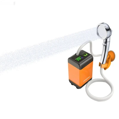 Портативный душ с термометром Porodo Lifestyle Portable Shower with Thermometer — миниатюра 2