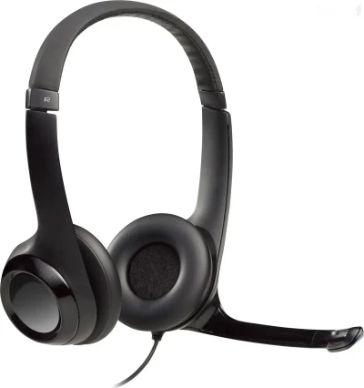 Проводная компьютерная гарнитураLogitech H390