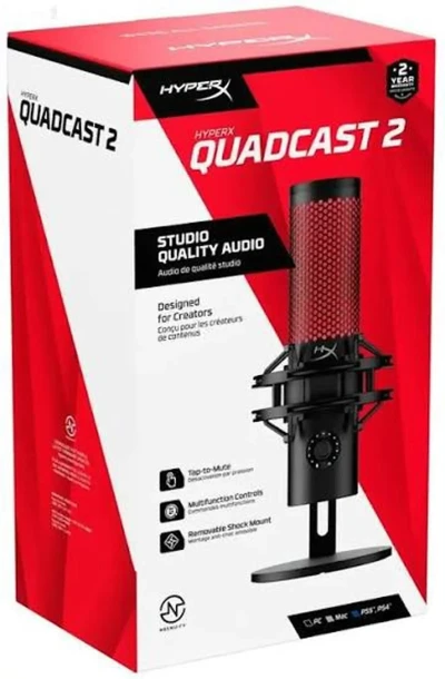 Микрофон HyperX QuadCast 2