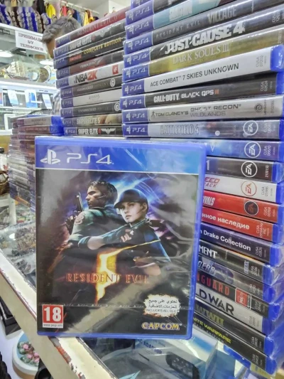 Игра Rezident evil 5 playstation 4