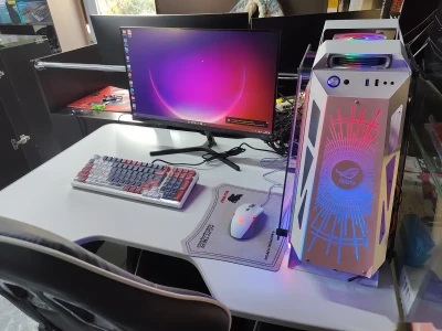 Игровой Персональный Компьютер Asus ROg White Core i5 VGA 6GB для CS-GO2 — миниатюра 2