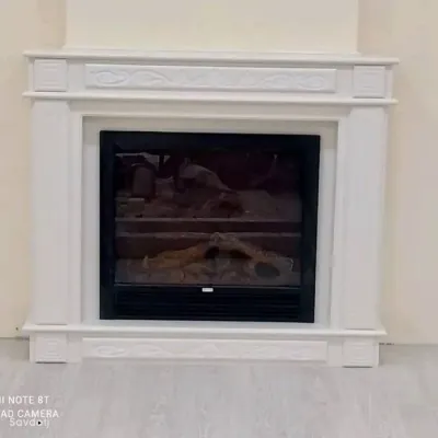 Камин, лестницы из камня 