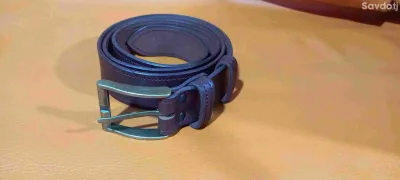 Ремень из натуральной кожи ручной работы 