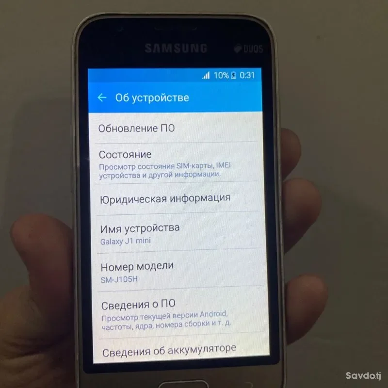 Samsung Galaxy j1 mini 8 gb