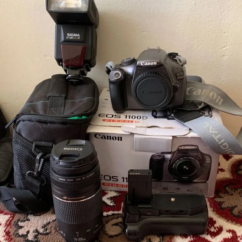 Фотоаппарат canon 1100d