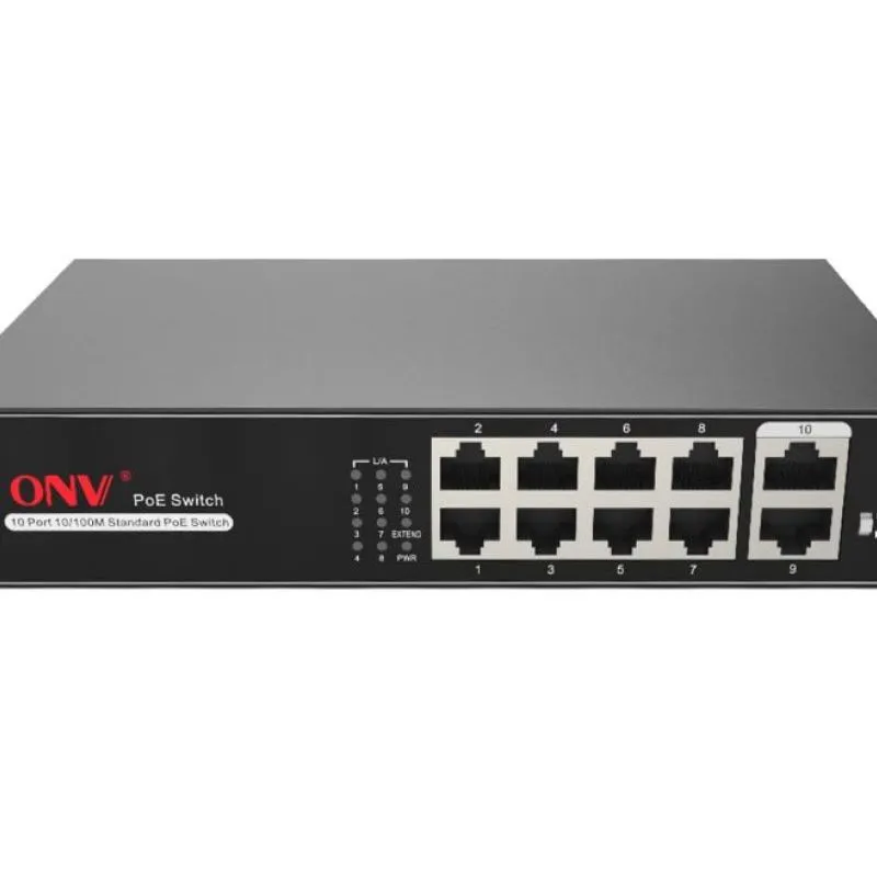 PoE свитч ONV 8-портов 100Mbt