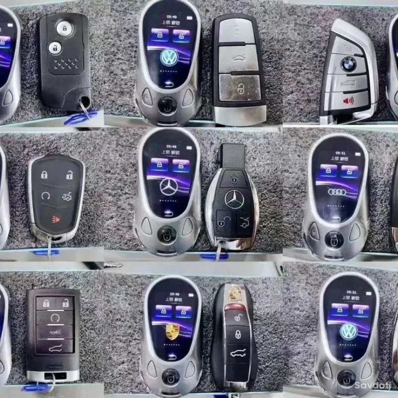 Автомобильный ключ ЖК-экран дисплей для BMW Benz A
