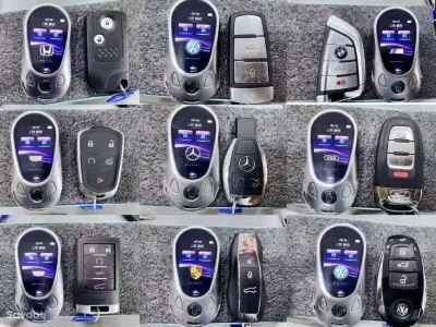 Смарт-ключ TK900 с ЖК-дисплеем для BMW, Benz, Audi