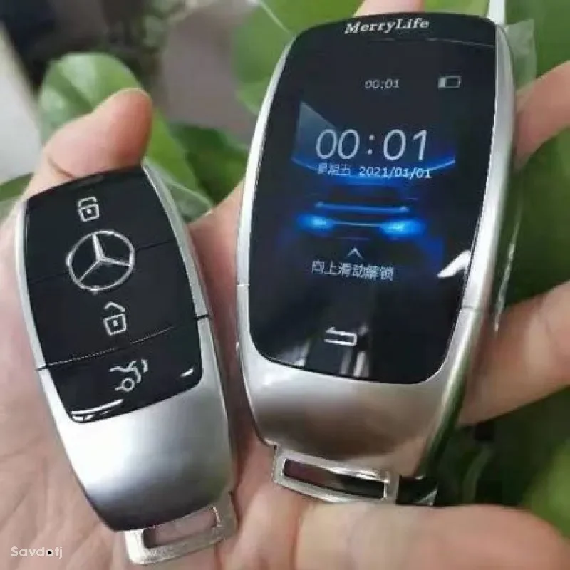 Смарт-ключ TK900 с ЖК-дисплеем для BMW, Benz, Audi
