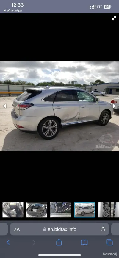 Lexus Rx series 2013 — миниатюра 13
