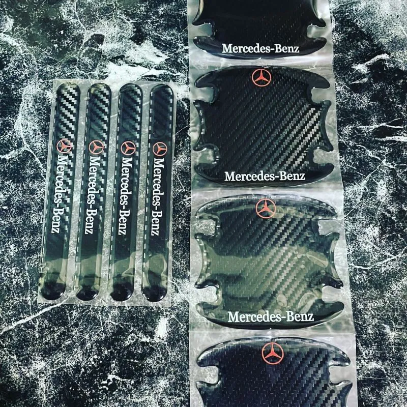 наклейки на ручки авто