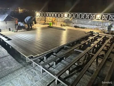 Террасные доски и стеновые панели сайдинг 