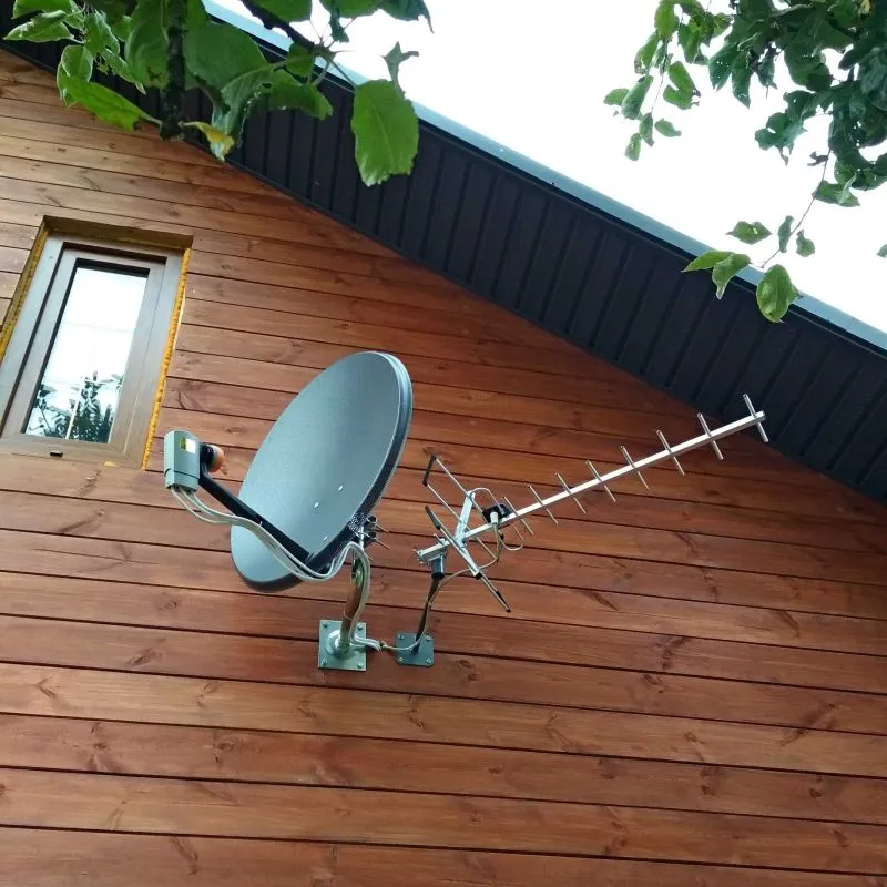 установка спутниковый и эфирних антенн