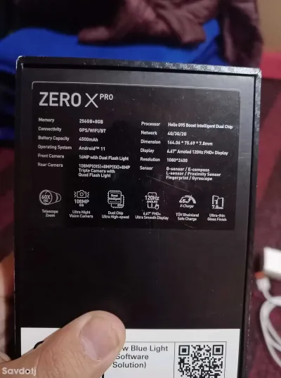 Infinix zero x pro
