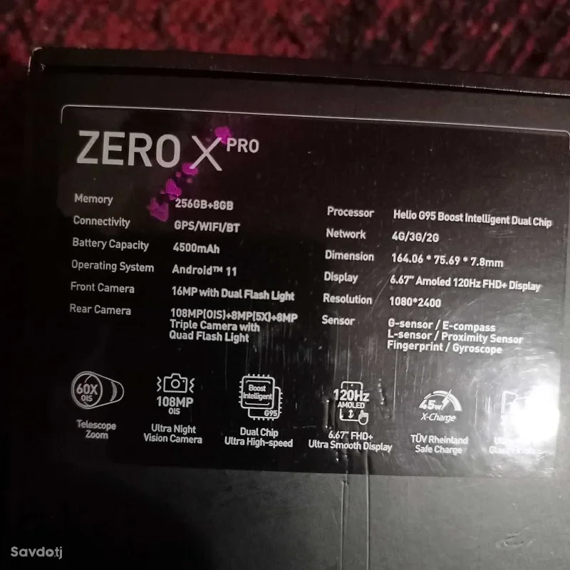 Infinix zero x pro