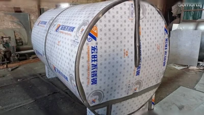Бочка из нержавеющей стали 5000л — миниатюра 3