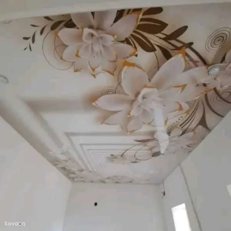 Натяжные потолки 