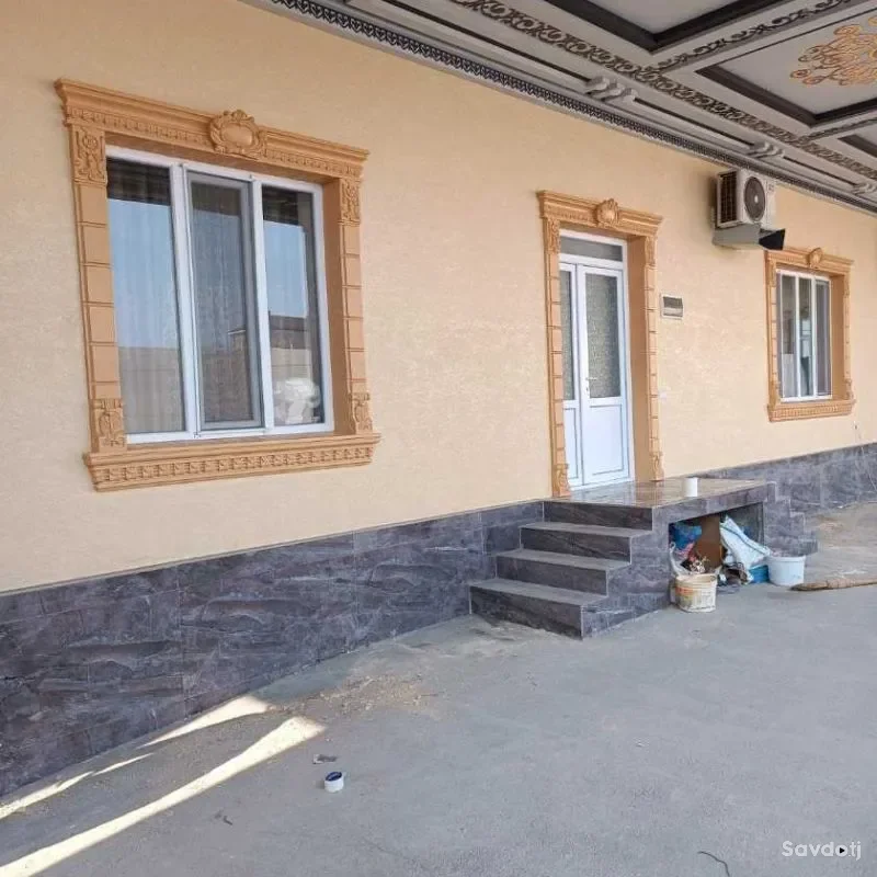 Фасад Травертин