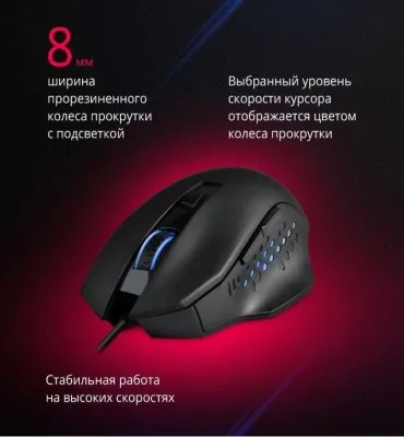 Мышка red dragon