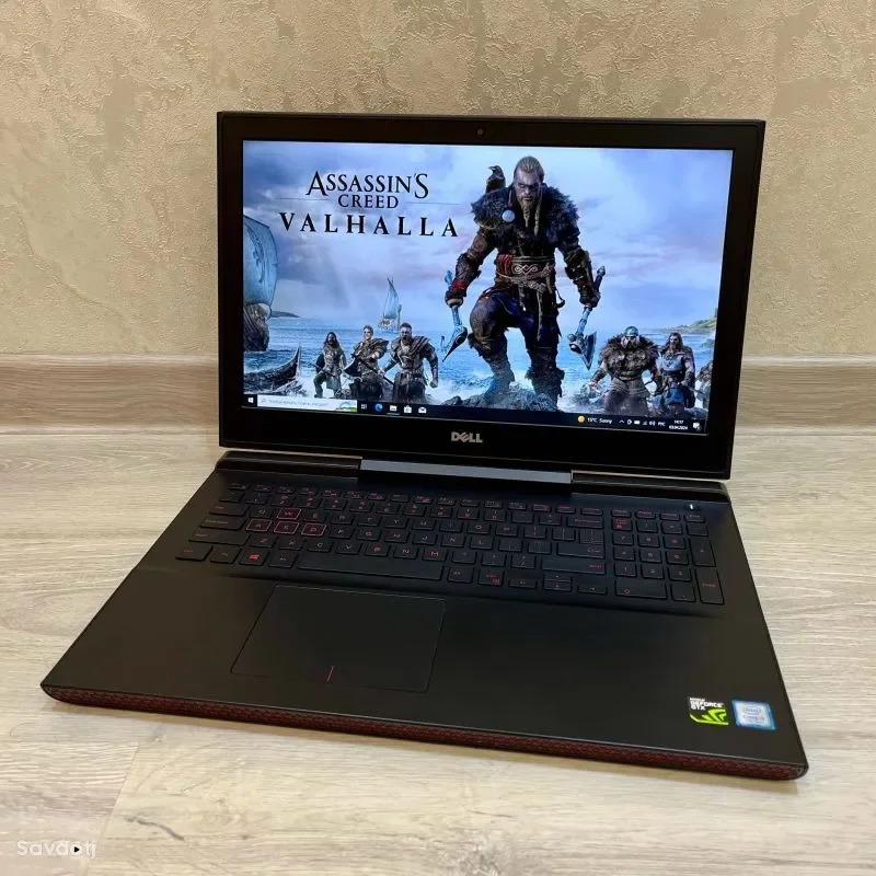 Игровой ноутбук Dell i5 GTX1050ti SSD512