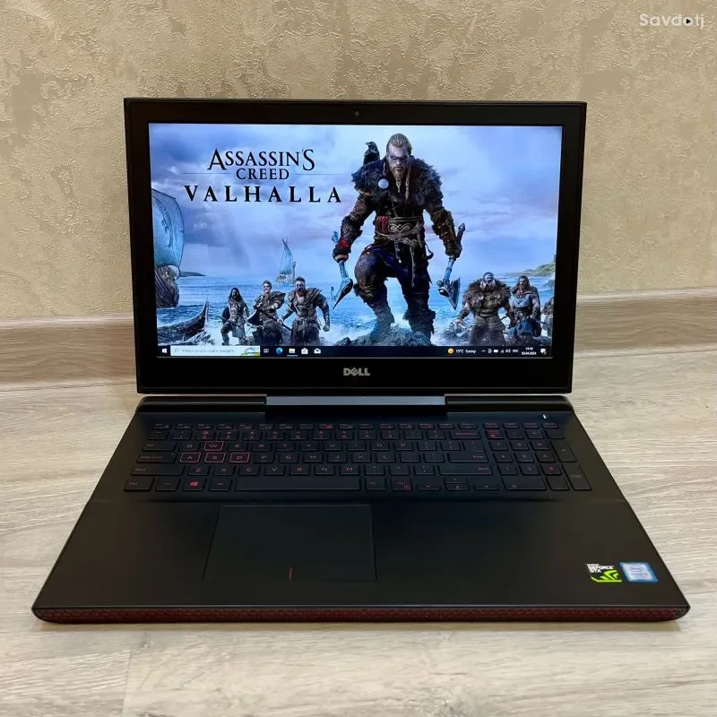 Игровой ноутбук Dell i5 GTX1050ti SSD512