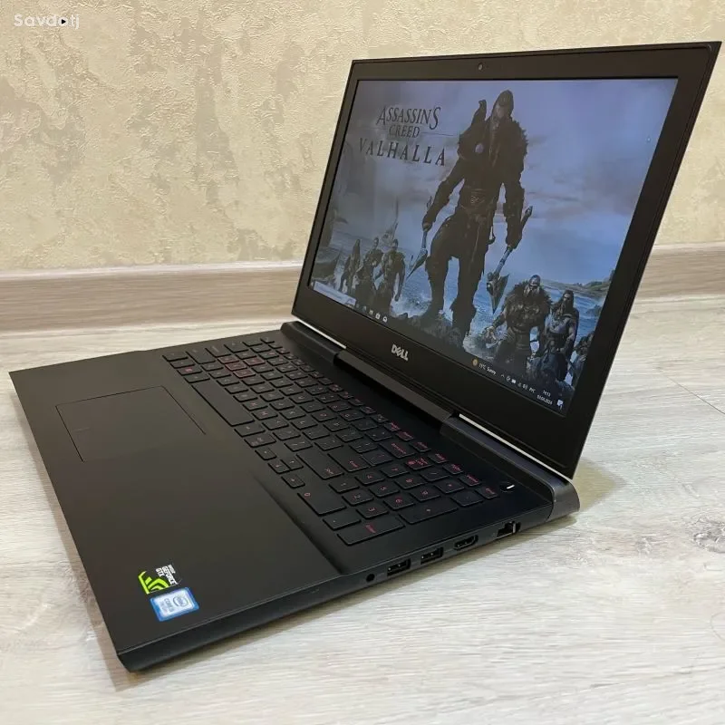 Игровой ноутбук Dell i5 GTX1050ti SSD512