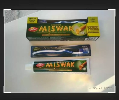 Зубная Паста с щёткой Miswak