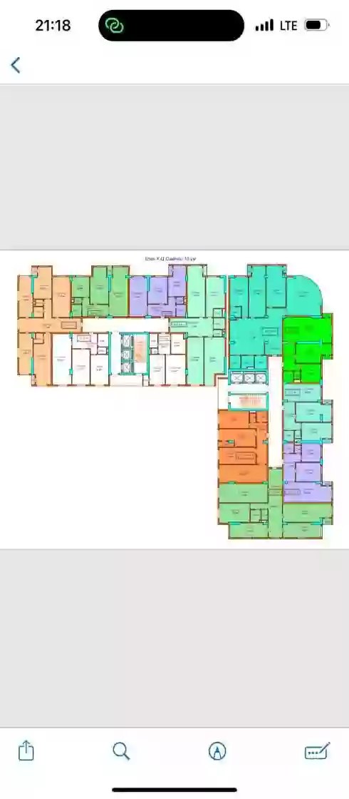 2-к квартира, 13 этаж, 93 м², Шохмансур