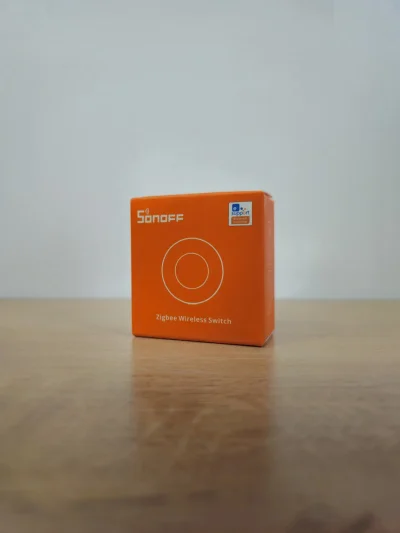 Беспроводная кнопка Sonoff SNZB-01P - Zigbee