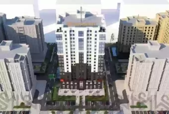 2-к квартира, 17 этаж, 78 м², профсоюз