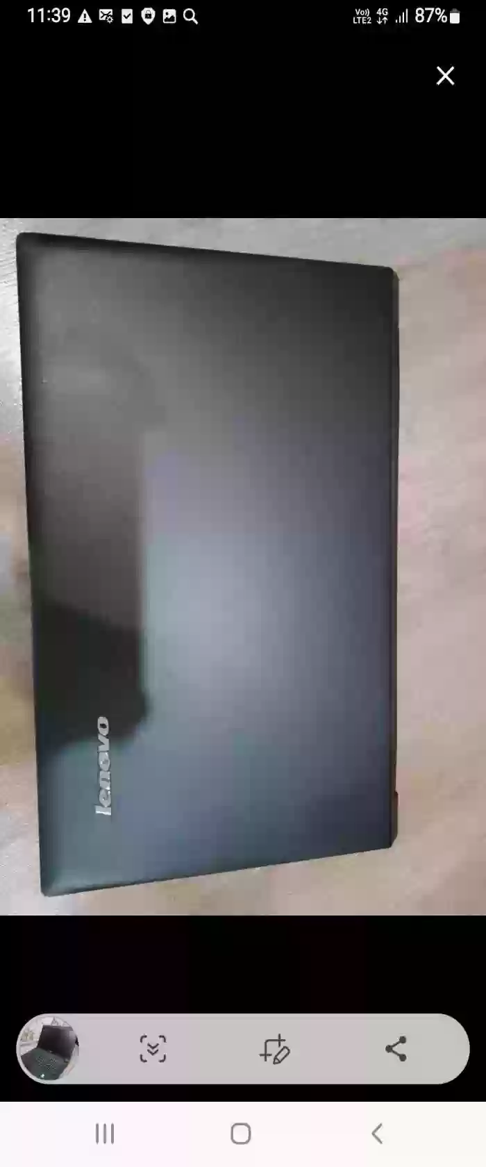 Ноутбук lenovo
