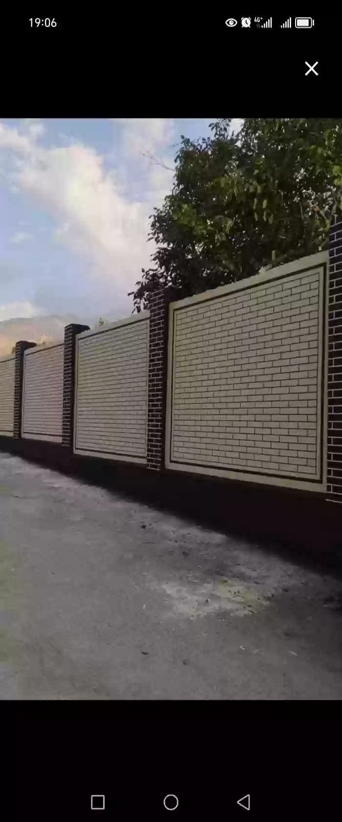 травертин фасад
