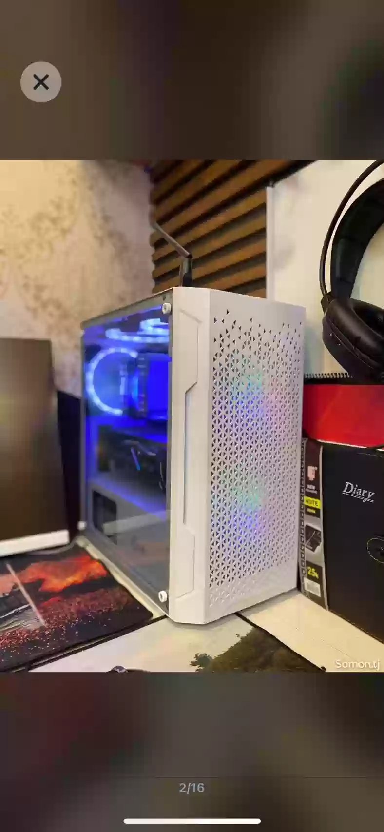 мощный игровой комп AMD Ryzen 7