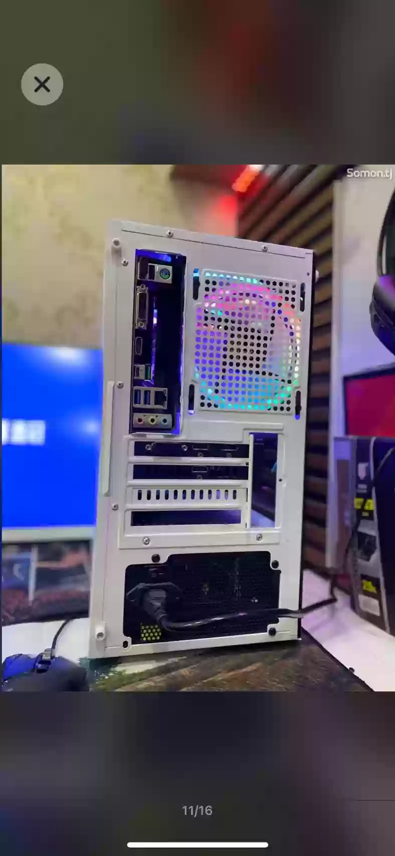 мощный игровой комп AMD Ryzen 7