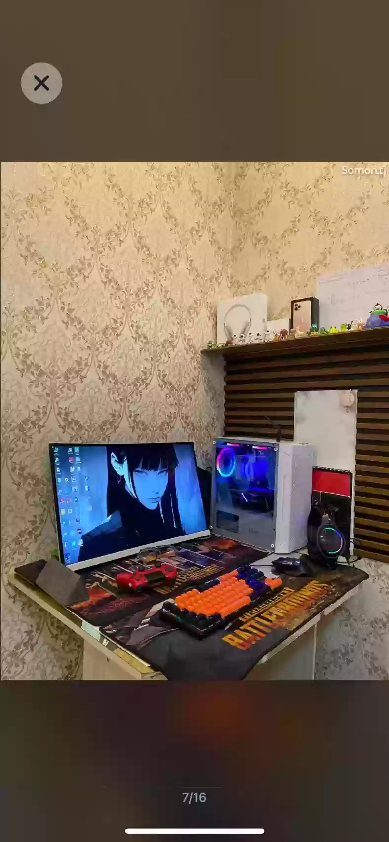 мощный игровой комп AMD Ryzen 7