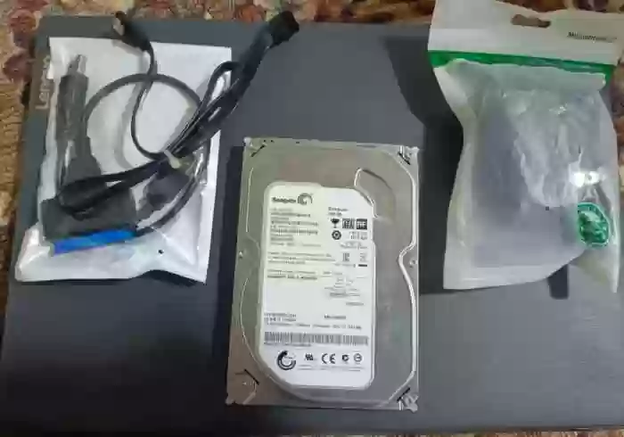 жёсткий диск 500gb + кабел sata-uzb